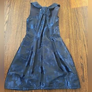 Armani Collezioni Navy Floral Mini Dress